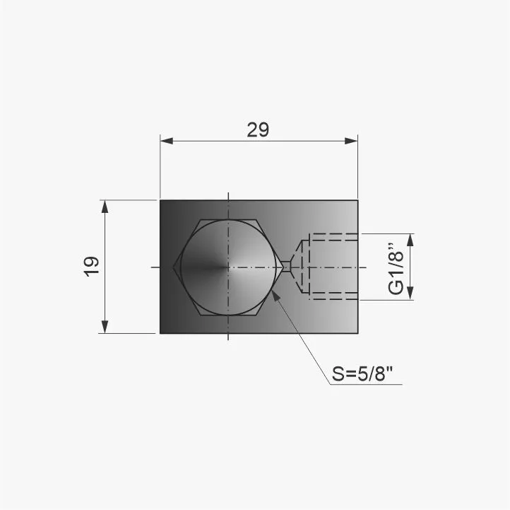 Imagem 3 - Conexões G1/8" x S12,65